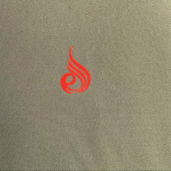 Ryderwear NEONUDE Scrunch Bum Leggings in Khaki Green/Orange Sz XS - Picture 5 of 10